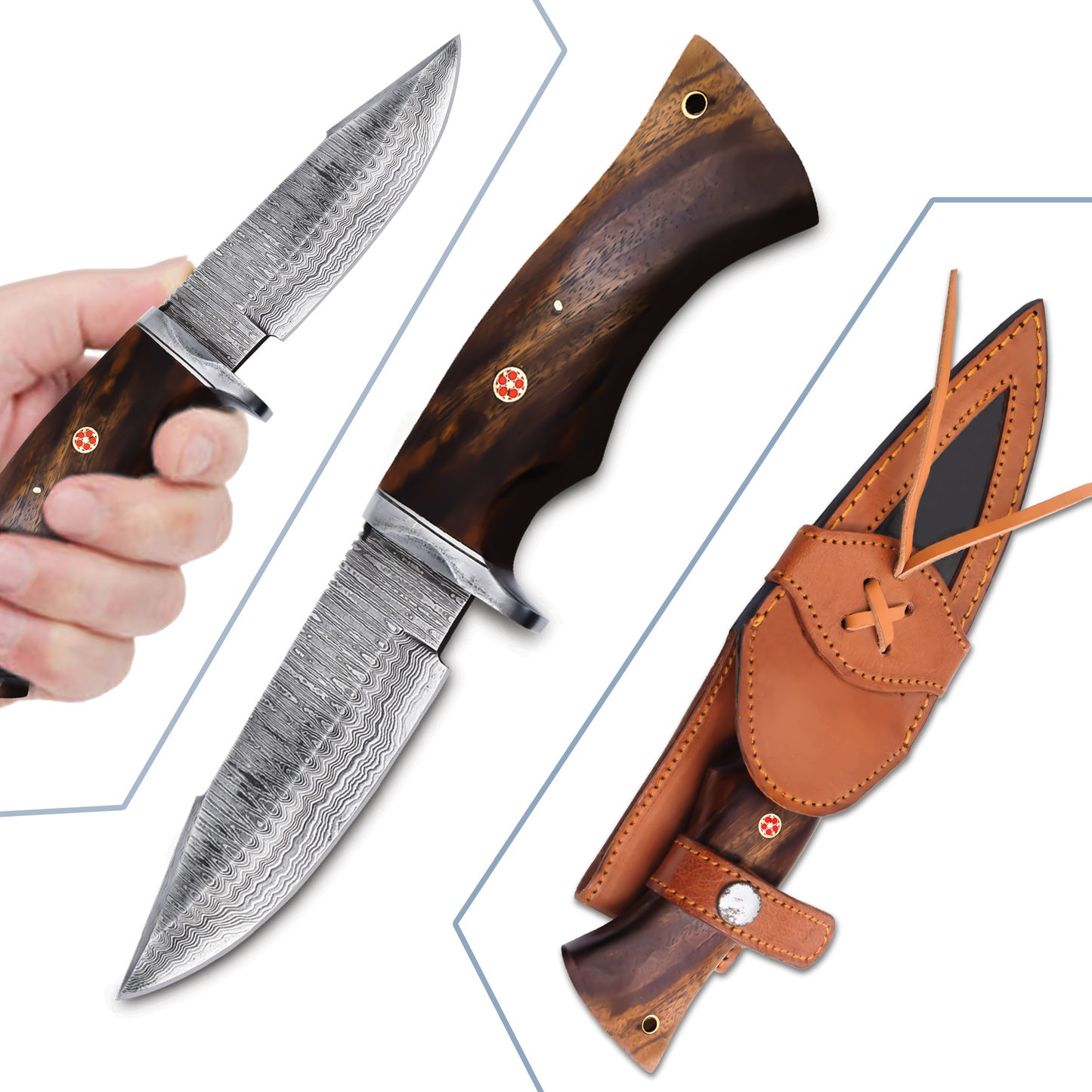 Handmade Damascus Knife|AMD010