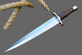 D2 Tool Steel Hunting Dagger|HDR017