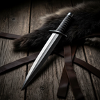 Handmade survival dagger for collectors and outdoorsmen