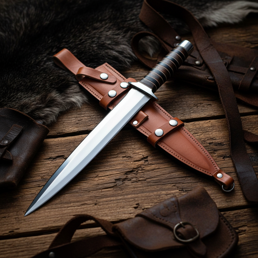 Handmade D2 Steel Fixed Blade Hunting Knife