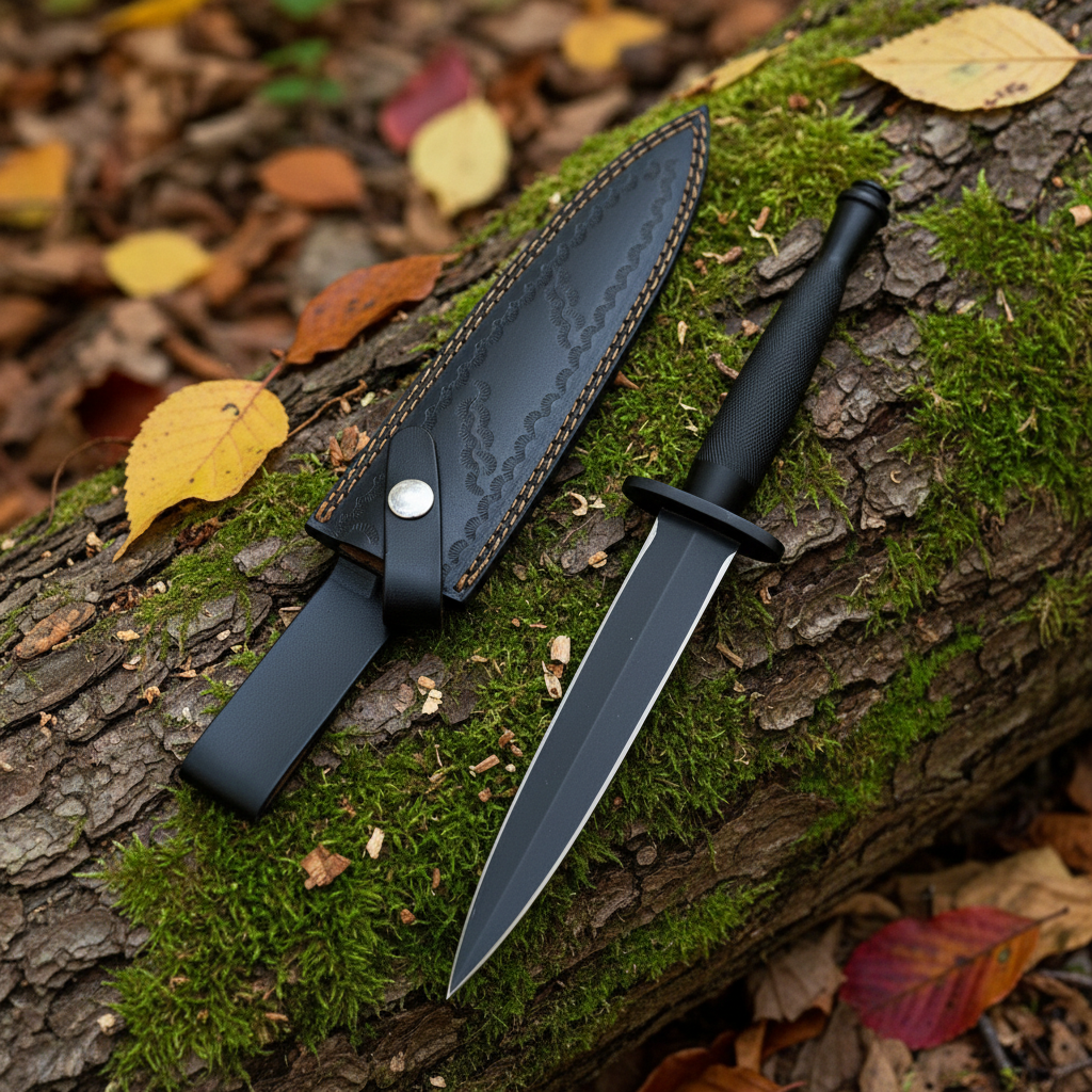 Full tang D2 steel tactical knife