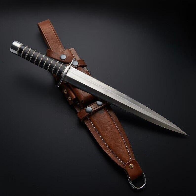 D2 Steel Arkansas Toothpick Dagger Knife Custom Handmade|ATS0175
