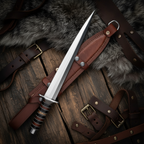 Handmade hunting dagger for collectors
