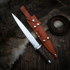 Full tang D2 steel outdoor knife