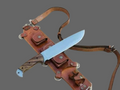 Custom Handmade Viking Style Hunting Bowie Knife|BRW015