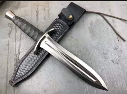 Hunting Dagger Bowie Knife Micarta Handle| HDB015