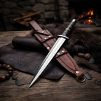 Handmade Arkansas Toothpick dagger D2 steel mini sword