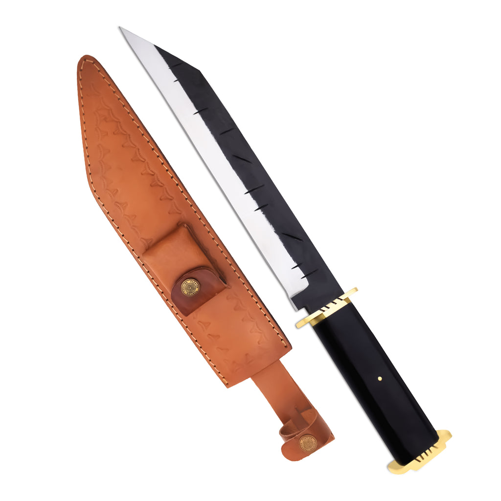Viking Seax Knife Medieval Design with Micarta Wood Handle|MCV016
