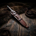 Full tang D2 steel outdoor survival knife

