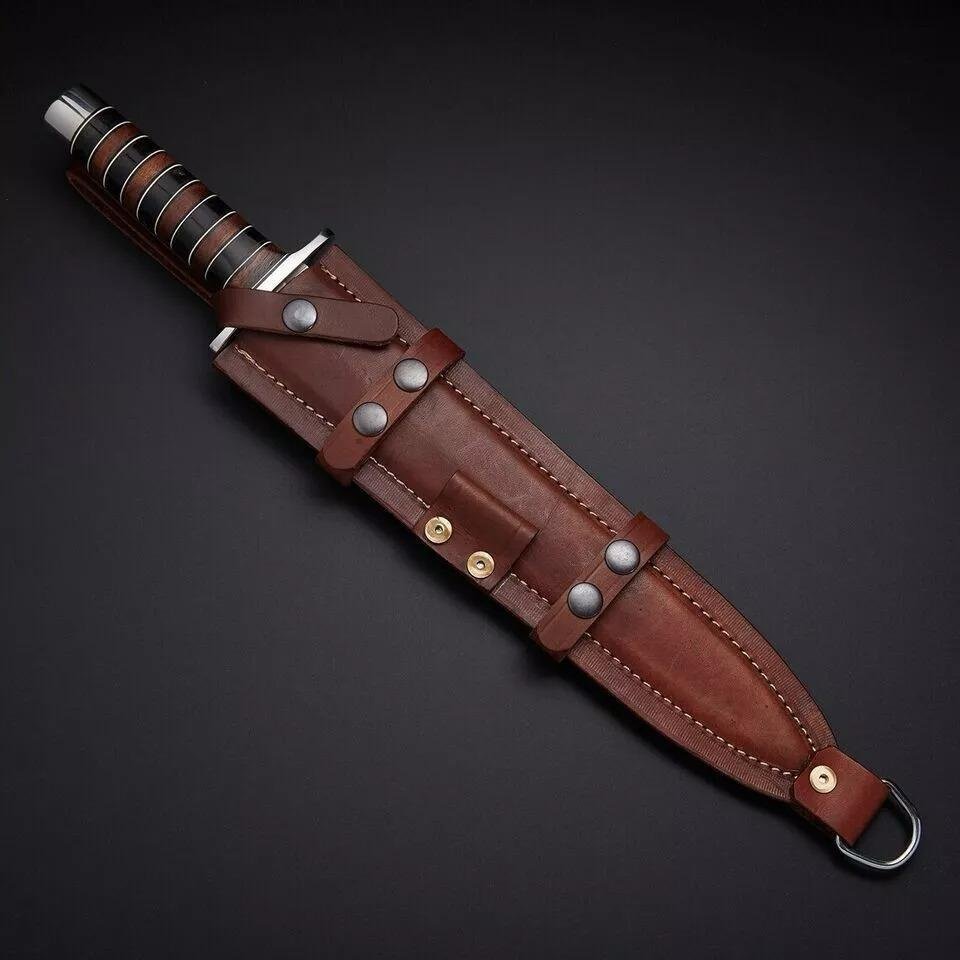 Handmade Arkansas Toothpick Dagger D2 Tool Steel Mini Sword Knife|TSD0175