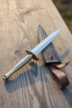 D2 steel Bowie knife inspired by Skye’s 3rd pattern