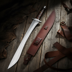 Premium D2 steel sword for display and collection