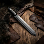 Tactical D2 steel outdoor survival knife