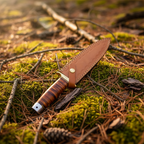 Handmade collector dagger with premium rosewood scales