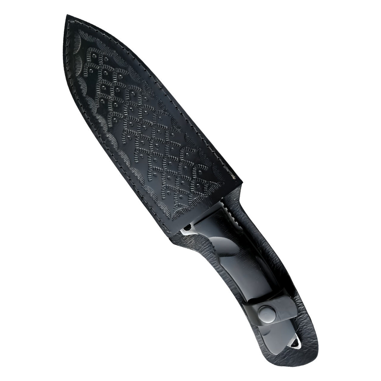 Handmade Tracker Style Knife with Micarta Handl-Special Knife|ATM013