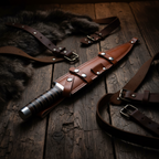 Premium hunting knife for camping and bushcraft