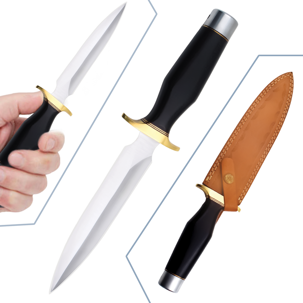 Classic Bowie Hunting Knife Micarta Handle|DCB014