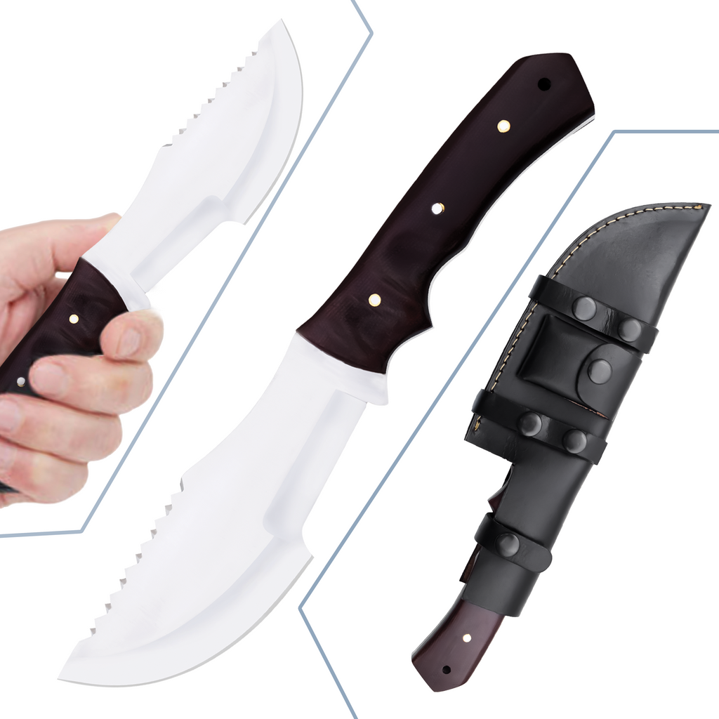Handmade Collector Knife–Tracker Model Inspired by the Movie The Hunted|TRR013