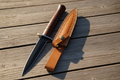 D2 Steel Handmade Knife Rosewood Handle 