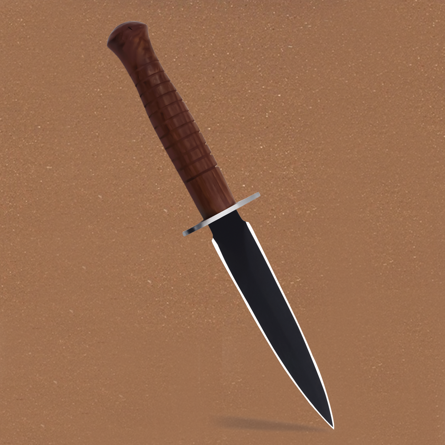 Handmade Black Coated Bowie Dagger Knife|BPC012