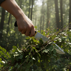 Custom Handmade Bowie Hunting Knife – Full Tang D2 Steel